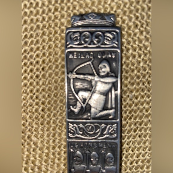 KONGE TINN Rare Vintage Salad set Norwegian pewter Salatsett - Picture 8 of 17